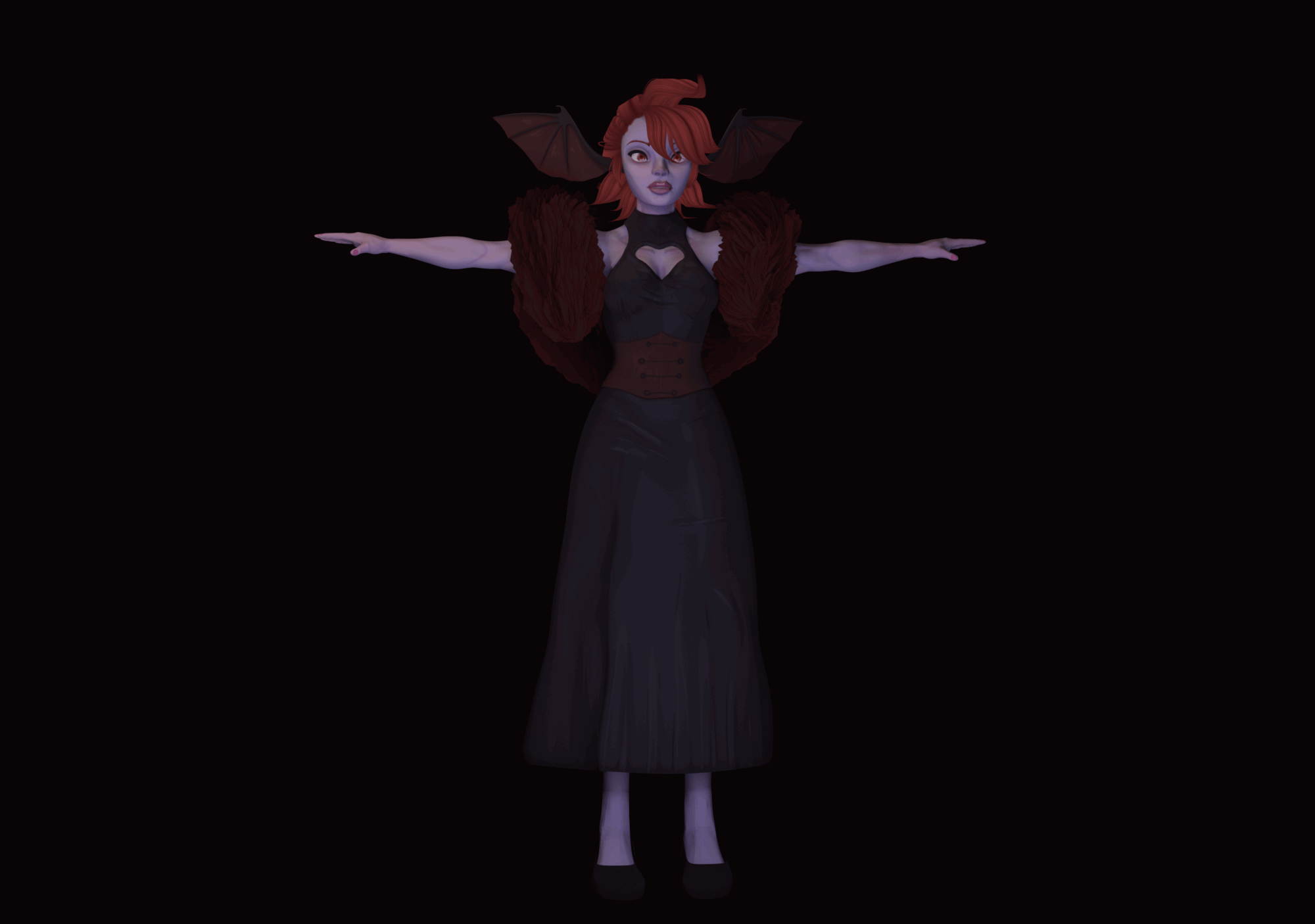 Turnaround of the rendered model.